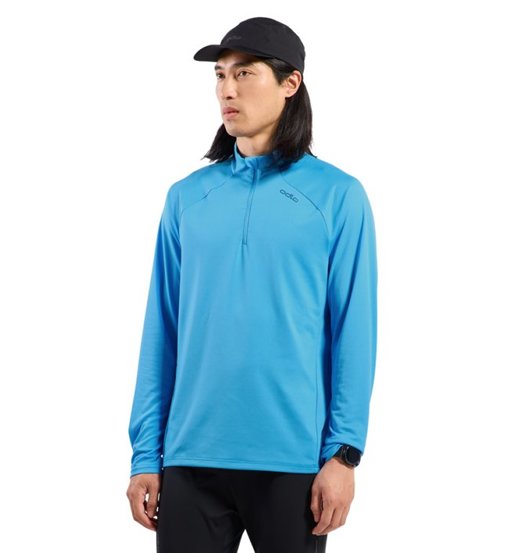 Odlo Midlayer 1/2 Zip Essentials Ceramiwarm, blue