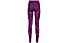Odlo Natural + Kinship Warm Leggings - calzamaglia - donna, Purple