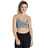 Odlo Padded Seamless Soft 2.0 - reggiseno sportivo a sostegno leggero - donna, Light Grey