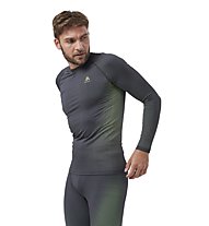 Odlo Performance Warm Eco Baselayer - Funktionsshirt langarm - Herren, Grey/Green