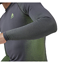 Odlo Performance Warm Eco Baselayer - Funktionsshirt langarm - Herren, Grey/Green