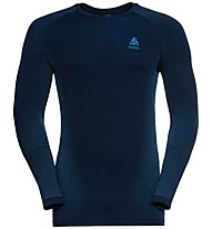 Odlo Performance Warm Eco Baselayer - Funktionsshirt langarm - Herren, Dark Blue