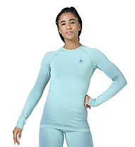 Odlo Performance Warm Eco Baselayer - Funktionsshirt - Damen, Light Blue
