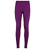 Odlo Performance Warm Eco Leggings - calzamaglia - donna, Purple