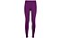 Odlo Performance Warm Eco Leggings - calzamaglia - donna, Purple