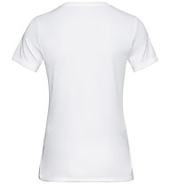 Odlo S/S Crew Neck F Dry - T-shirt - donna , White 