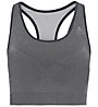 Odlo Seamless Medium Ceramicool (Cup B) - Sport BH mittlerer Halt, Grey/Light Grey