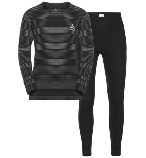 Odlo Set Long Active Warm Eco - set intimo - bambino. Taglia 140