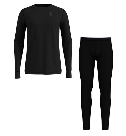 Odlo Set Long Merino 100% Warm - set intimo - uomo. Taglia M
