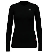 Odlo Set Long Merino 100% Warm - Komplet Funktionsunterwäsche - Damen, Black