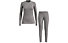 Odlo Set Long Merino 100% Warm - Komplet Funktionsunterwäsche - Damen, Grey