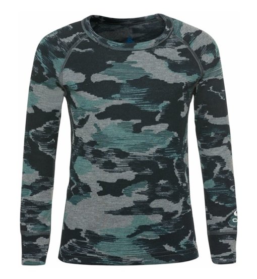 Odlo Top Crew Neck Active - maglietta tecnica a maniche lunghe - bambino
