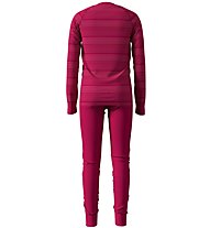 Odlo Warm Kids Shirt Pants Long Set - Unterwäsche Komplet - Kinder, Dark Pink