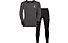 Odlo Warm - set intimo - bambino, Black/Grey