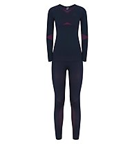 Odlo Winter Specials Performance Evolution Warm - Funktionunterwäsche - Damen, Dark Blue/Pink