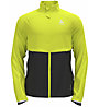 Odlo Zeroweight Pro Warm - giacca running - uomo, Yellow/Black