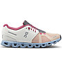 On Cloud 5 - Natural Running Schuhe - Damen, Pink/Blue