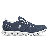 On Cloud 5 - Natural Running Schuhe - Damen, Blue/White