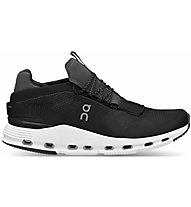 On Cloudnova - Sneaker - Damen, Black/White