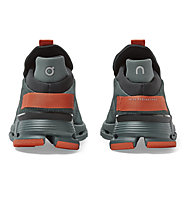 On Cloudnova - Sneaker - Damen, Dark Green/Orange