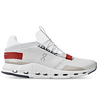 On Cloudnova - Sneaker - Herren, White/Red