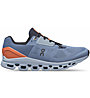On Cloudstratus - scarpe running neutre - uomo, Light Blue/Orange