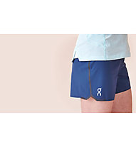 On Running Shorts - kurze Runninghose - Damen, Blue