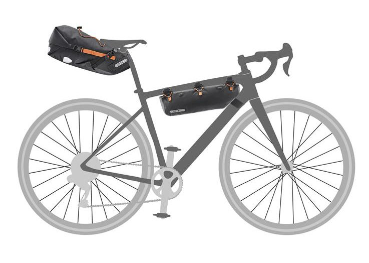 Ortlieb Seatpack M + Frame Pack RC - Fahrradtaschen Set