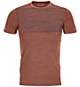 Ortovox 120 Cool Tec Wood TS M - T-Shirt - uomo, Dark Red
