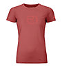 Ortovox 150 Cool Leaves - T-Shirt - Damen, Red