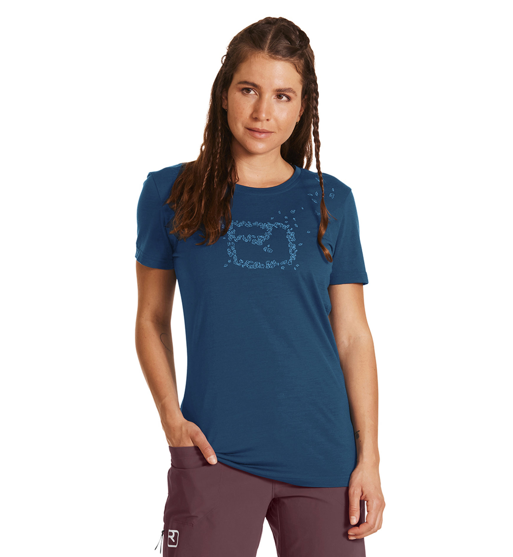 Ortovox 150 Cool Leaves T-Shirt Damen