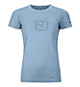 Ortovox 150 Cool Leaves - T-shirt - donna, Light Blue
