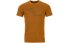 Ortovox 185 Merino Tangram Logo Ts M - Funktionsshirt - Herren, Orange