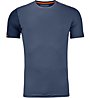 Ortovox 185 Rock'n Wool - maglietta tecnica - uomo, Blue