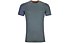 Ortovox 185 Rock'n Wool - maglietta tecnica - uomo, Dark Green/Blue