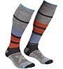 Ortovox All Mountain Long Warm - calzini lunghi - uomo, Grey/Blue/Orange
