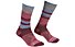 Ortovox All Mountain Mid - Kurze Socken - Damen, Red/Grey/Blue