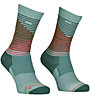 Ortovox All Mountain Mid W - calzini corti - donna, Green/Red