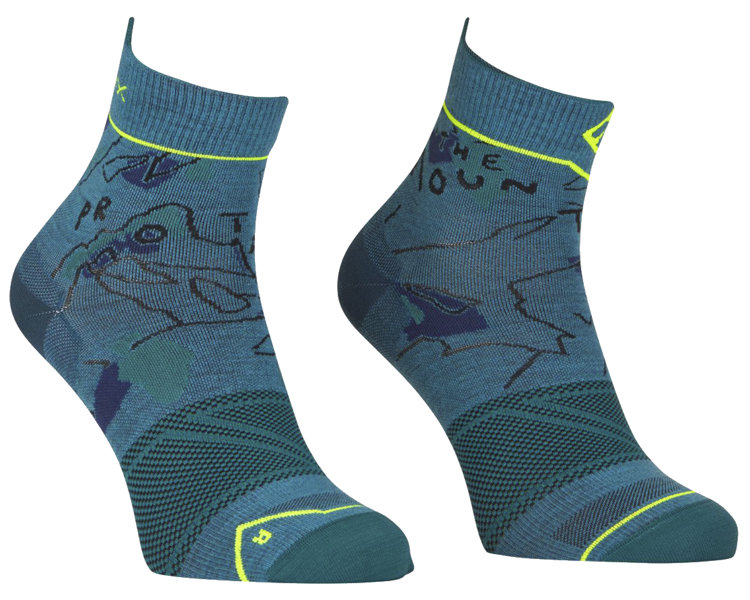 Ortovox Alpine Light Quarter M - kurze Socken - Herren, Gr. 45/47