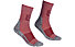 Ortovox Alpinist Pro Compr Mid - calzini lunghi - donna, Red