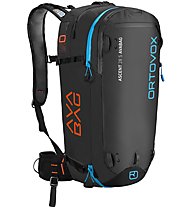 Ortovox Ascent 28 S AVABAG - zaino airbag, Black