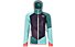Ortovox Col Becchei W - giacca scialpinismo - donna, Violet/Green/Red