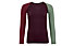 Ortovox Comp Light 120 - maglietta tecnica a maniche lunghe - donna, Red/Green
