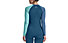 Ortovox Comp Light 120 - maglietta tecnica a maniche lunghe - donna, Blue/Light Blue
