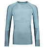 Ortovox Competition Long Sleeve W - maglietta tecnica a maniche lunghe - donna, Light Blue