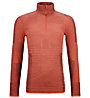 Ortovox Competition Zip Neck W - maglietta tecnica maniche lunghe - donna, Orange