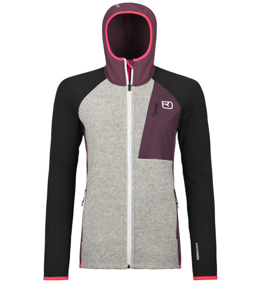 Ortovox Fleece GP Classic Knit Hoody W - felpa in pile - donna