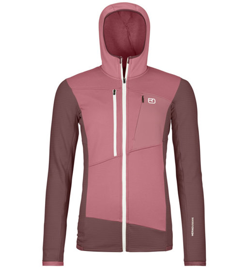 Ortovox Fleece Grid Hoody W - felpa in pile - donna. Taglia M