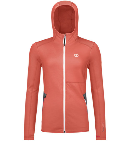 Ortovox Fleece Hoody W's - felpa in pile con cappuccio - donna