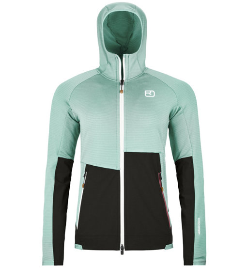 Ortovox Fleece Rib Hoody W - felpa in pile - donna. Taglia XS